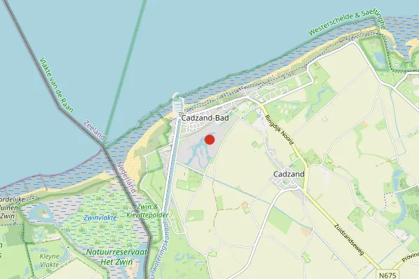 Karte Landal Noordzee Résidence Cadzand-Bad