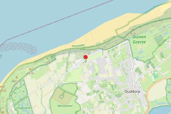 Karte Landal Strand Resort Ouddorp Duin