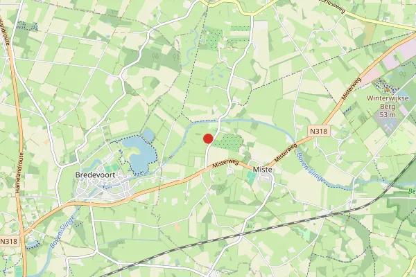 Karte De Twee Bruggen
