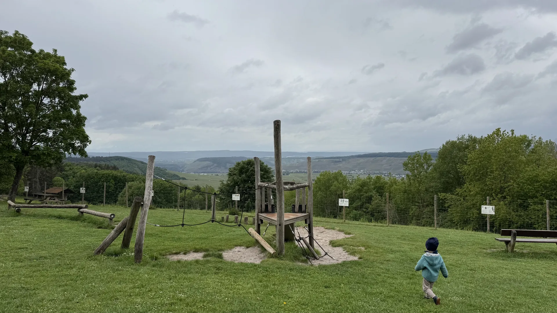 Der Spielplatz beim Dammwildgehege