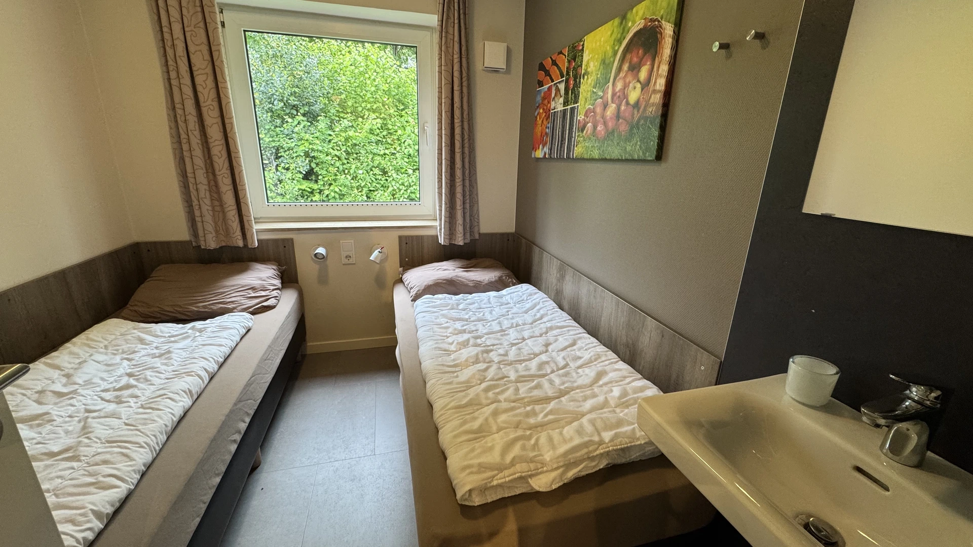 Kinderschlafzimmer im Ferienhaus 94 - klein, aber funktional
