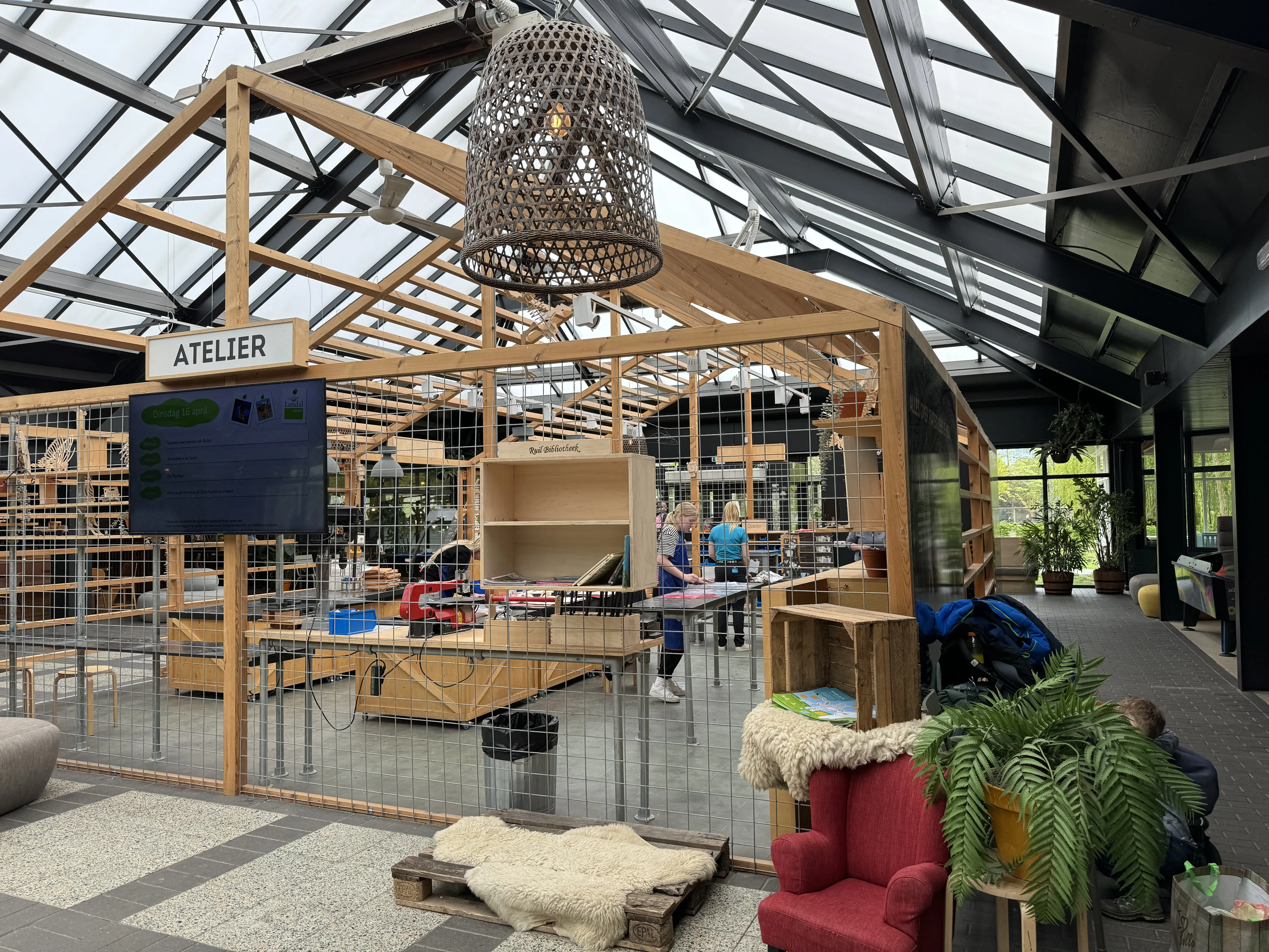 Das Atelier zum Basteln