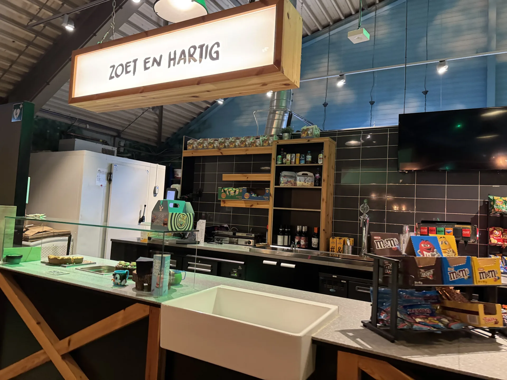 Snackbar Zoet en Hartig am Indoorspielplatz