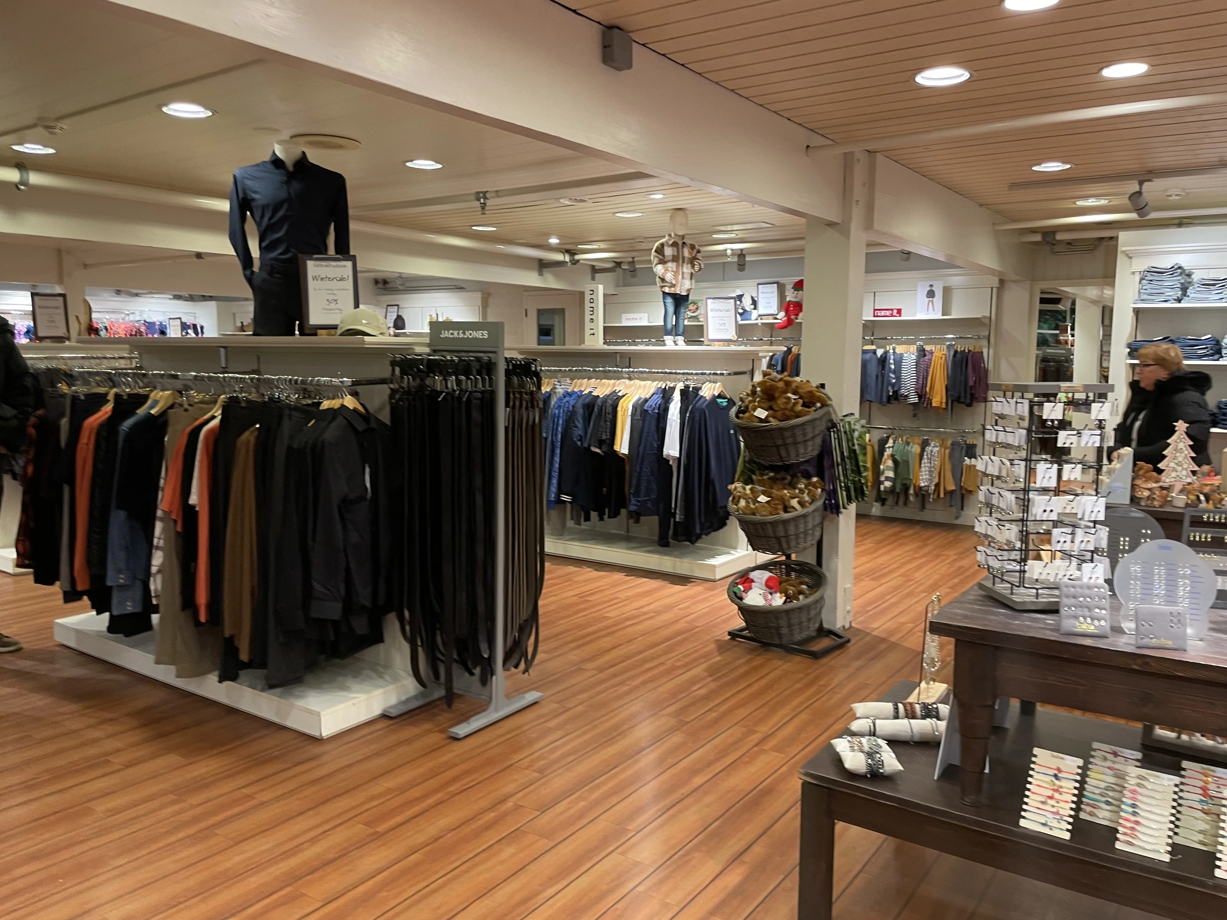 Der Mode-Shop in der Market Plaza