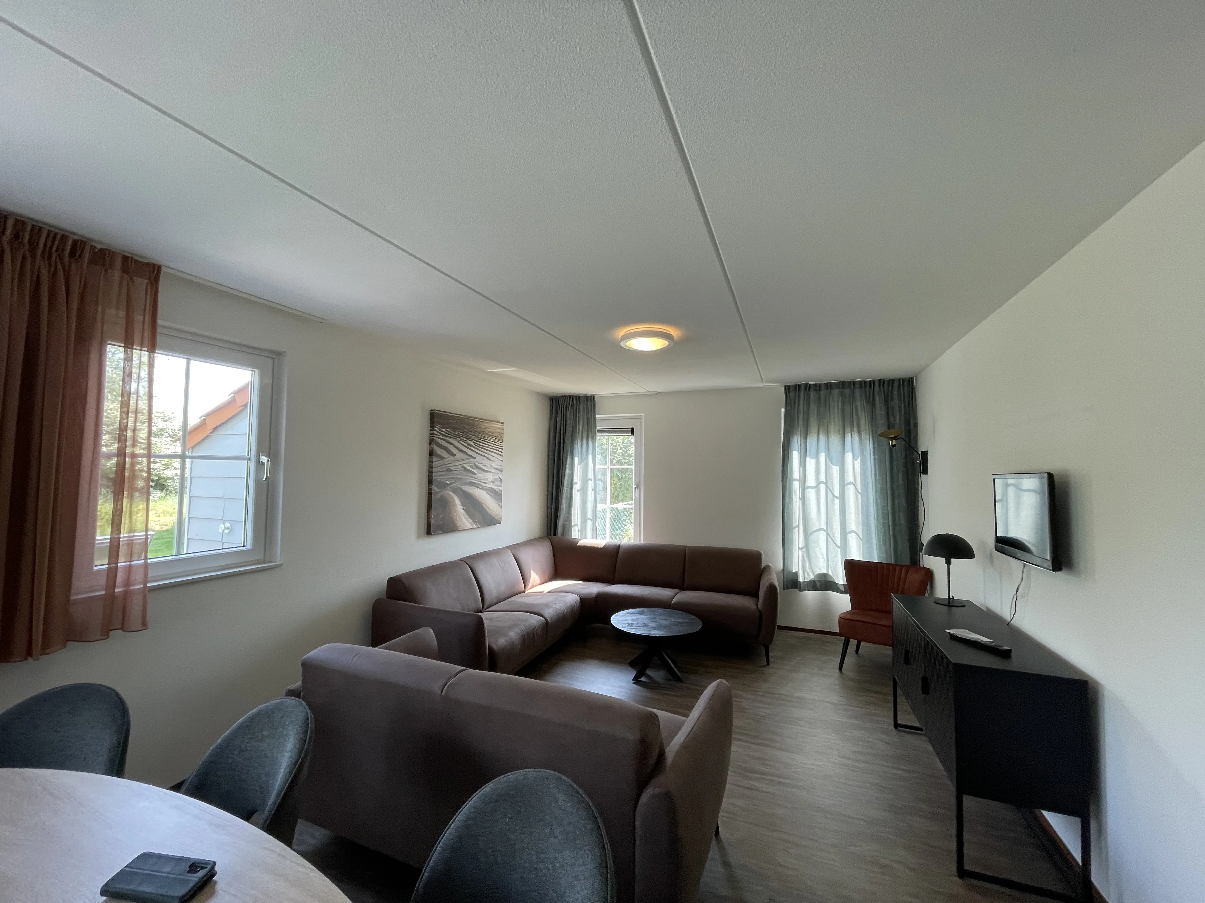 Das Wohnzimmer in unserem Ferienhaus