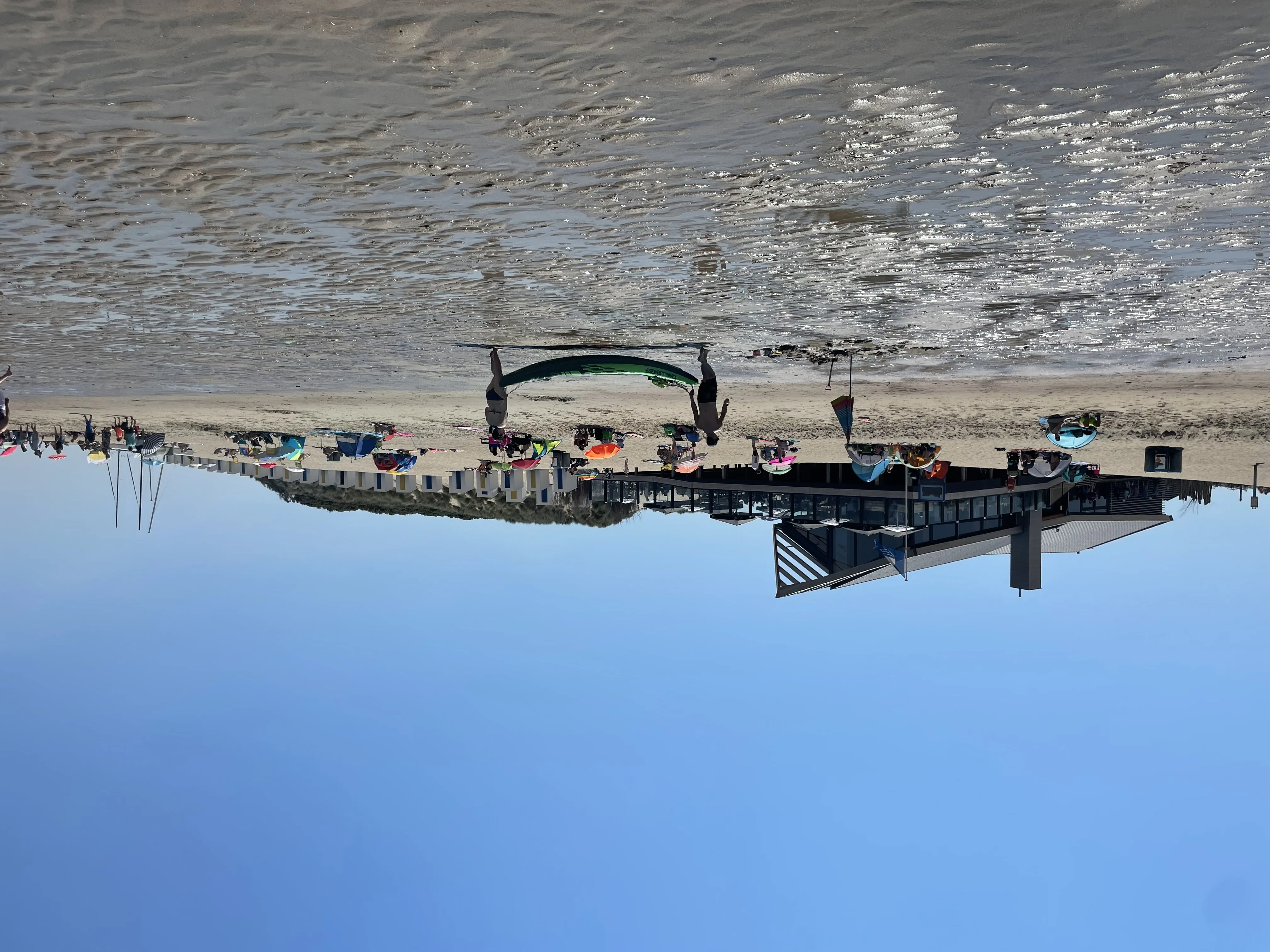 Das Strandrestaurant direkt am Meer