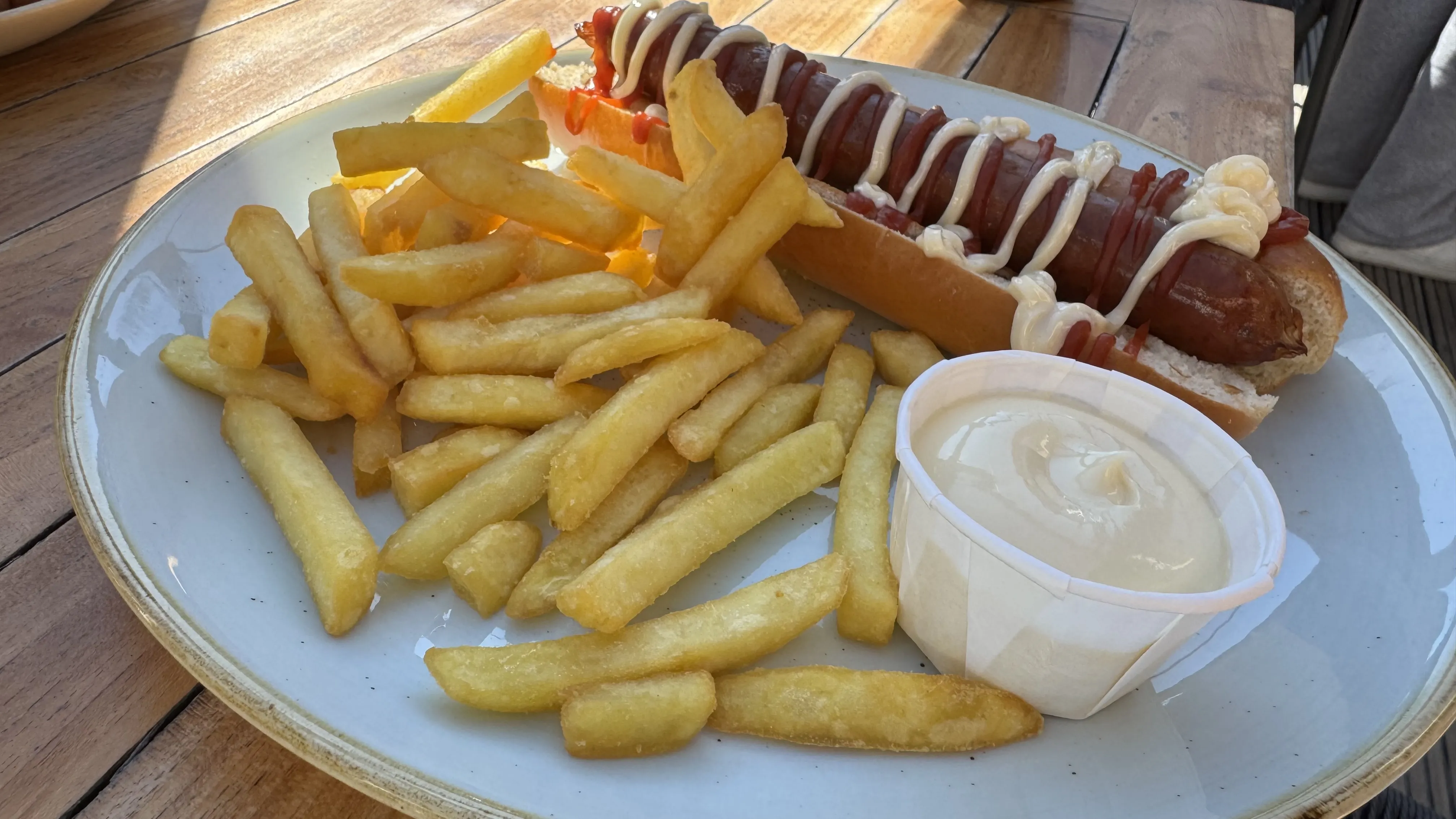 Das Kinderessen mit ordentlich Mayonnaise