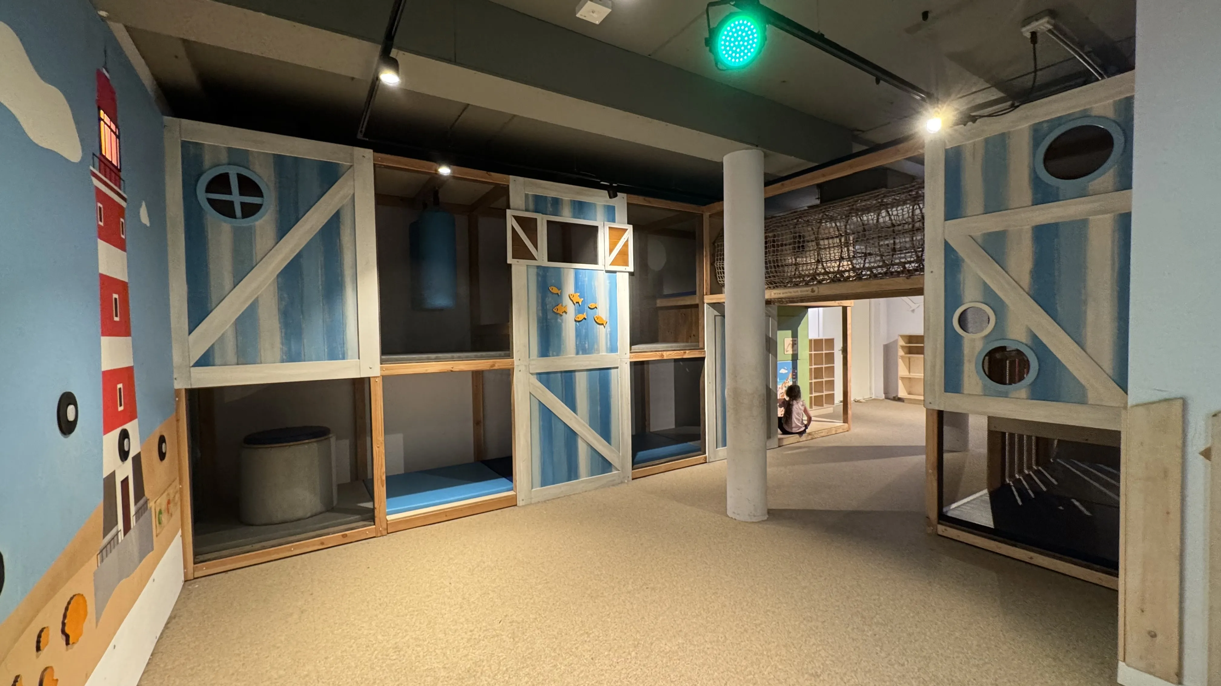Der Indoor-Spielplatzraum