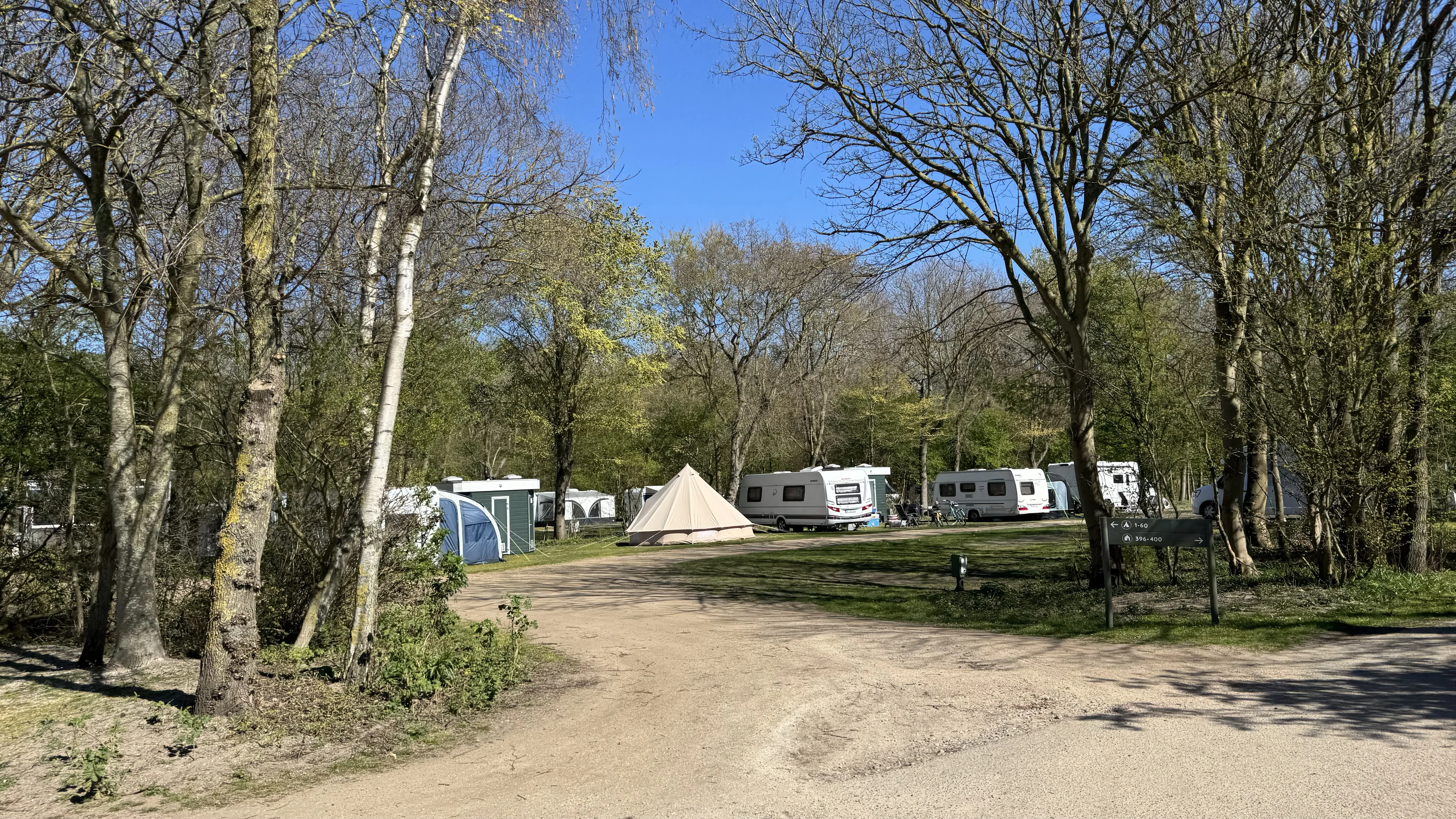 Der Park kombiniert Campingplätze, Ferienhäuser und Mobile Homes