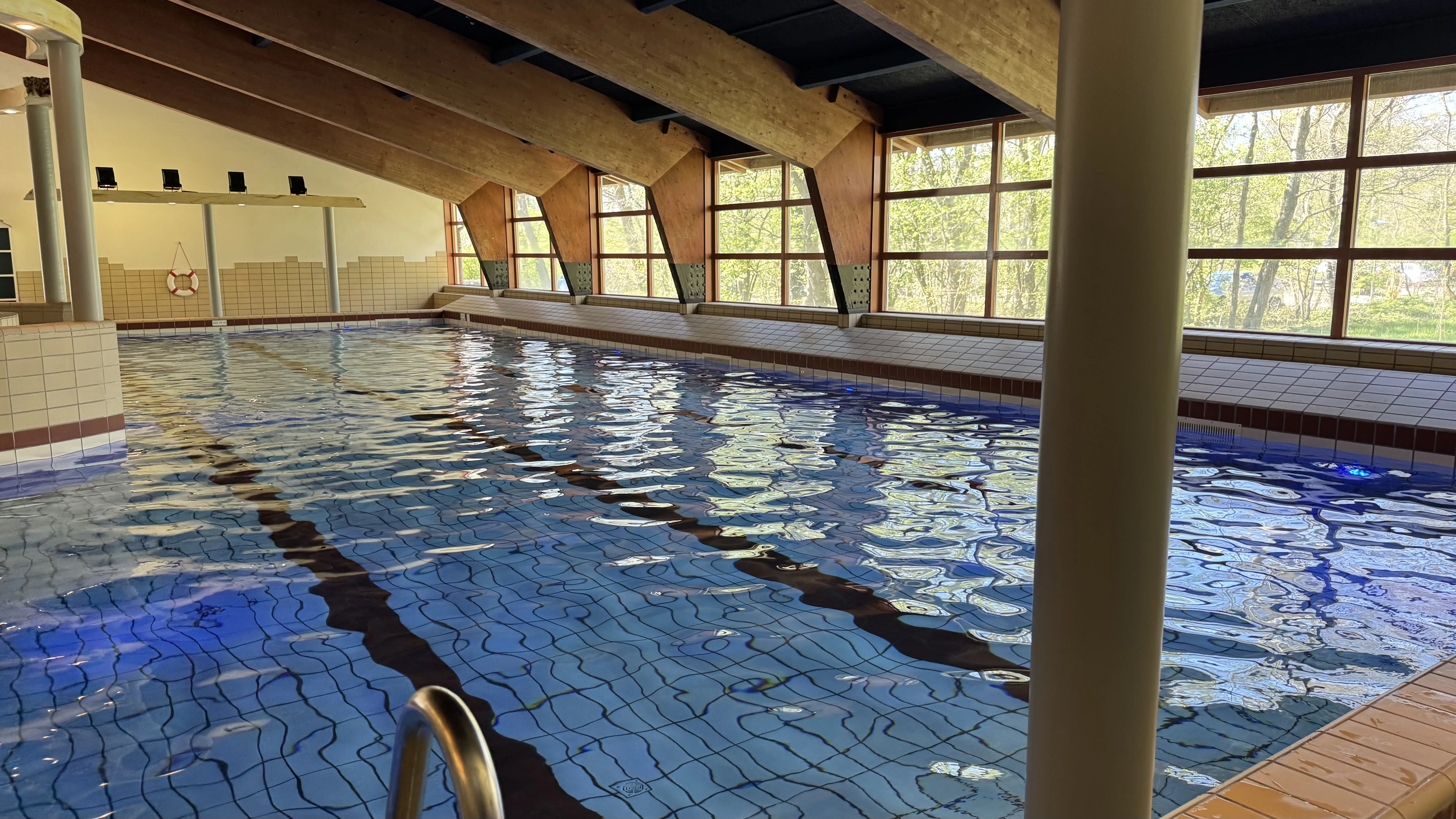 Das Hauptbecken aus einer anderen Perspektive