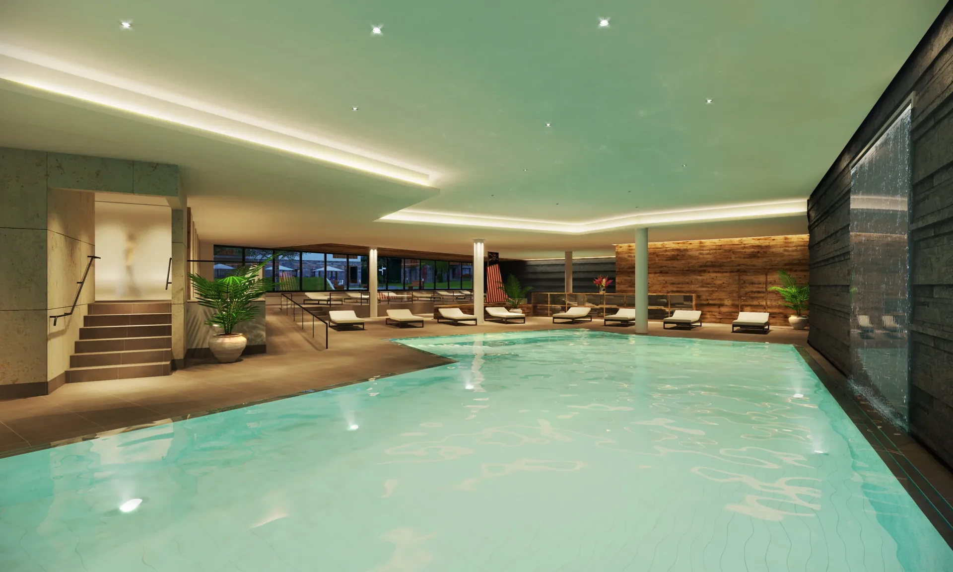 Hallenschwimmbad im Landal Resort Maria Alm