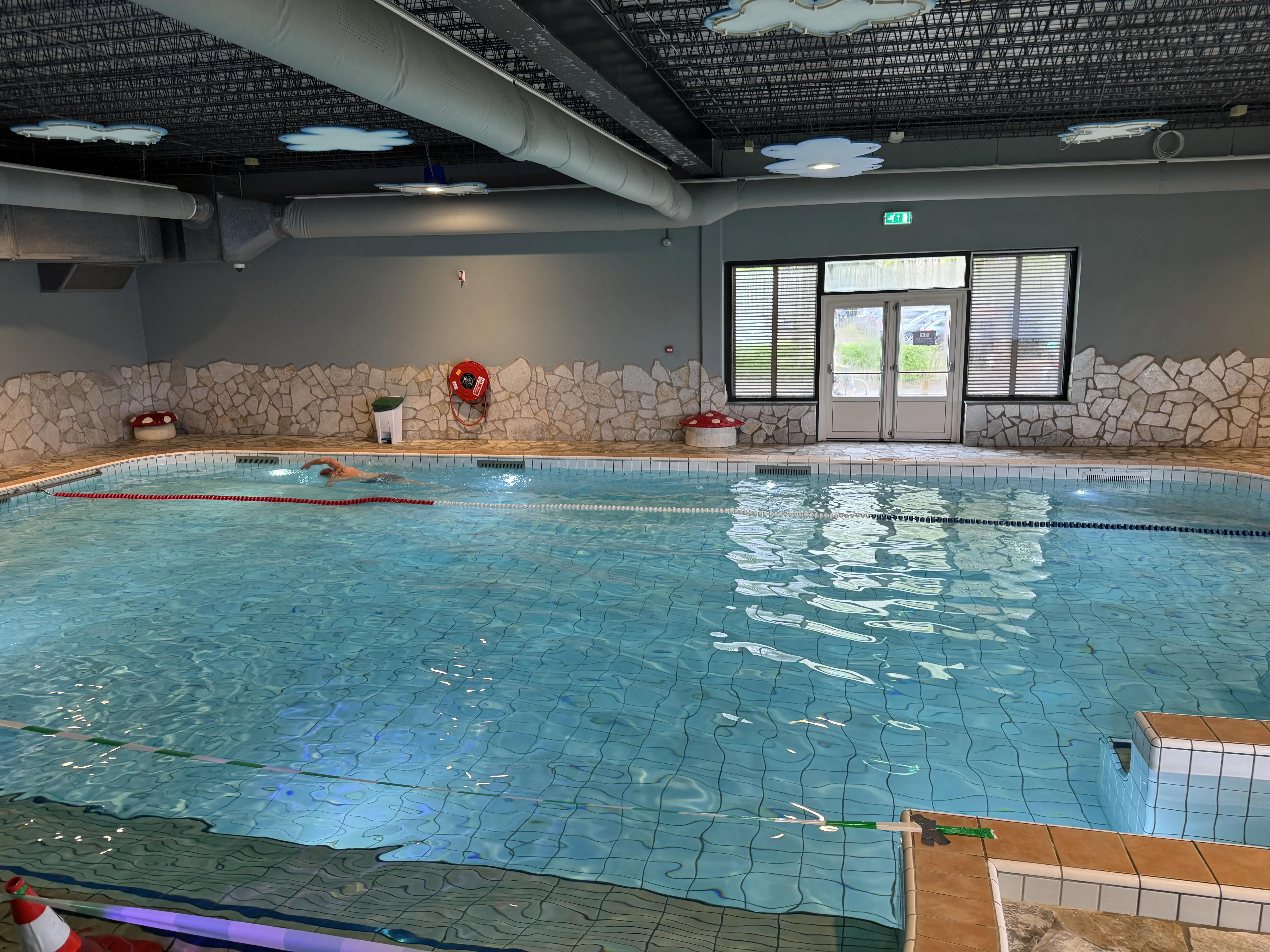 Das subtropische Schwimmbad in BreeBronne