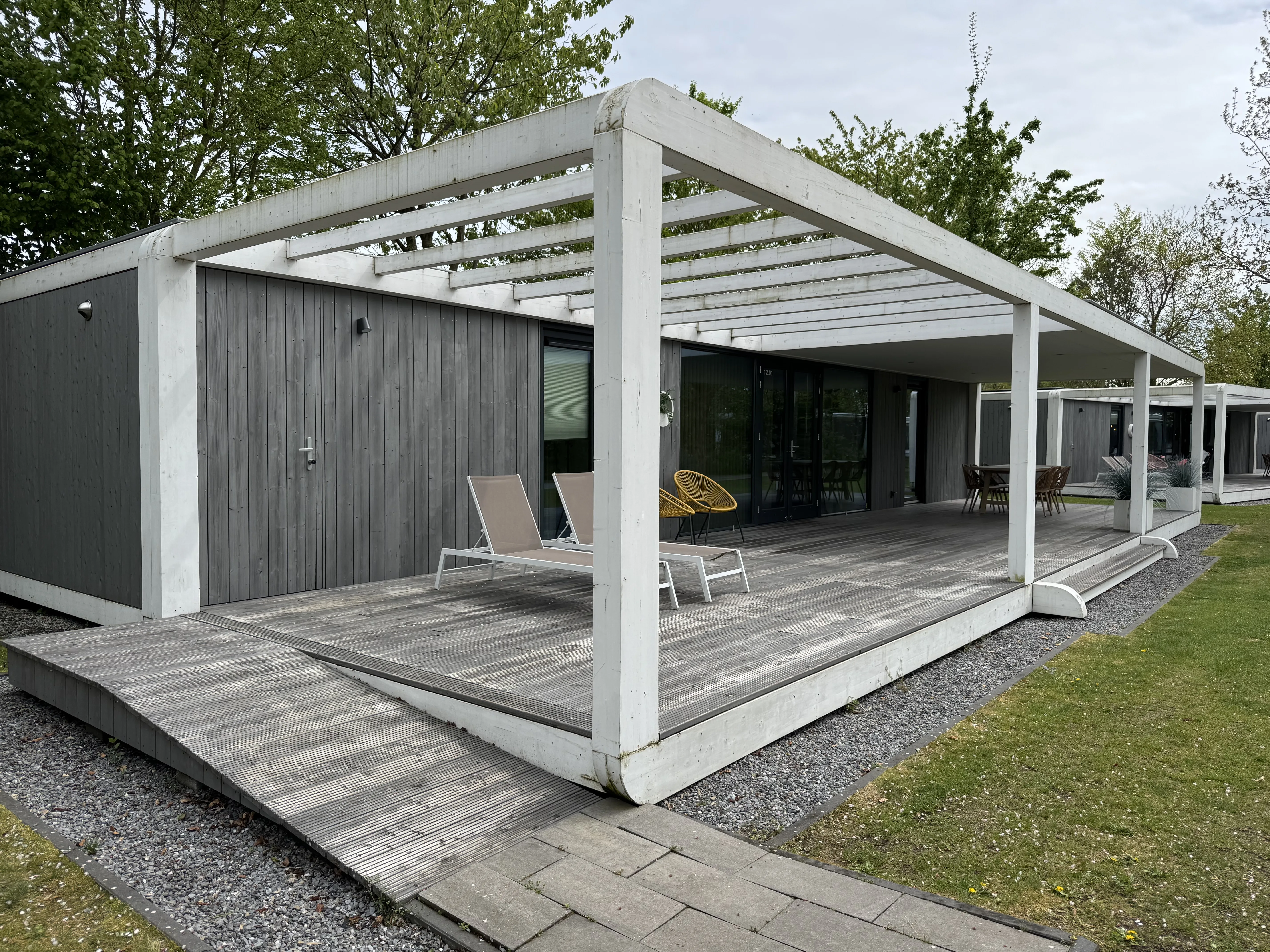 Waldlodge von außen