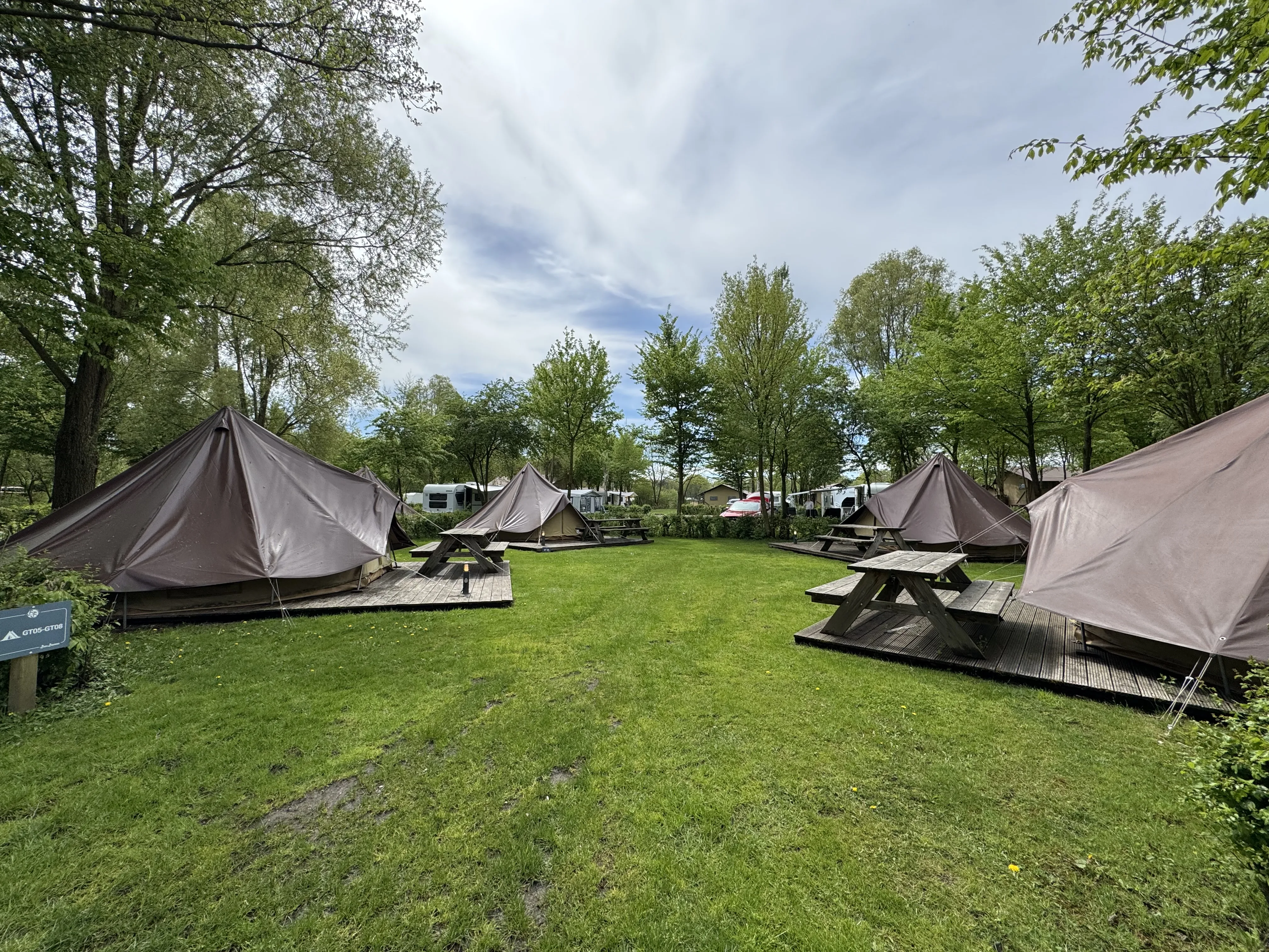 Zeltplatz in BreeBronne